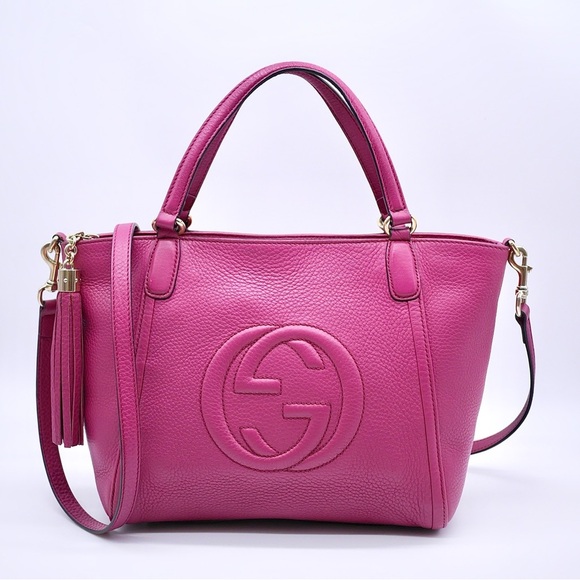 🍓GUCCI Soho Cellarius Tote Bag - Picture 2 of 16